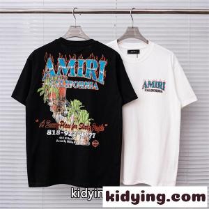 レタリングデザイン カジュアルテイスト 高評価アイテム AMIRI アミリ コピー 半袖Tシャツ 話題アイテムkidying265z8T5j
