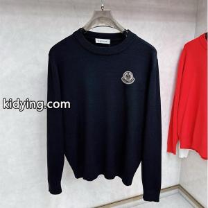 ネイビー セーター セーター 高級質感ロゴ 2026秋冬上品 moncler スーパーコピー モンクレール スーパーコピー 偽物 ユニセックスkidying26uSTfGD