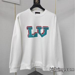 春秋人気 柔らか質感 高品質 Louis vuitton コピー ルイヴィトン コピー スーパーコピー ホワイト ロゴパーカー 最新コレクションckidying26u0DW5n
