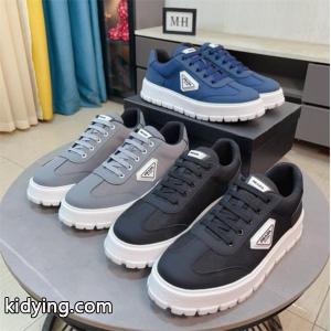 prada ブランド コピー プラダ ブランド コピー 激安 メンズ スニーカー レザー 厚底 カジュアル シューズ おしゃれ 高級感 歩きやすい 新作 多色展開kidying26yS1vWr