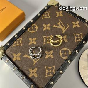 ダブルリングデザイン シルバー / ゴールド スタイリッシュ ルイヴィトン ブランド コピー LOUIS vuitton ブランド コピー ユニセックス コピー 指輪kidying26P1bmKj