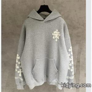 入手困難❤Chrome hearts ブランド コピークロムハーツ ブランド コピーパーカーコピー秋冬新作人気ランキンググレー色kidying26eW5bKn