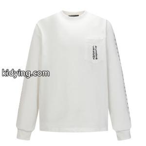 Chrome hearts コピーブランド 2026秋冬新作ロングスリーブTシャツ・限定スクリプトプリント・ユニセックスkidying26jWrCuC