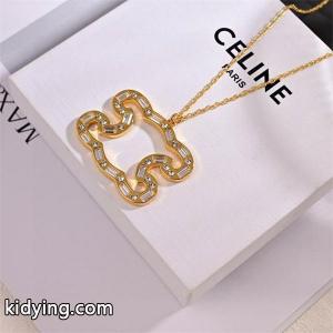 クリスタル装飾トリオンフ ラグジュアリーチェーンネックレス celine ブランド コピー セリーヌ ブランド コピー 偽物 2026秋冬人気モデルkidying26aCSPfm