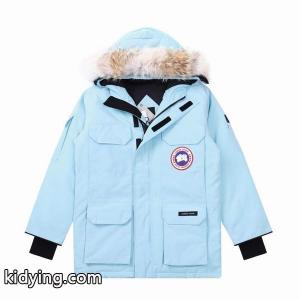 ミストブルー 2026秋冬 ボリュームファーダウンコート カナダグース コピーブランド Canada goose コピーブランド コピーkidying26HnKn8f