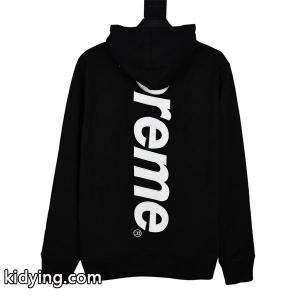 supreme コピー シュプリーム コピー スーパーコピー ブラック 2026秋冬 バックインパクト 縦ロゴパーカーkidying269zWXXn