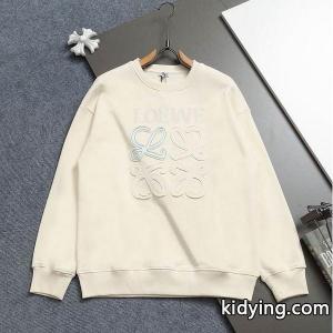 トレンド感漂う loewe コピー ロエベ コピー 偽物 立体ロゴ パーカー シンプルで上質なデザインkidying26e8fe8f