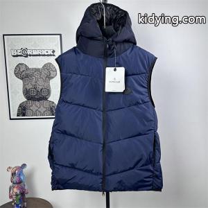 moncler ブランド コピー ネイビーフード付 ダイナミックスタイル モンクレール ブランド コピー コピー ダウンベスト 秋冬必須 高品質kidying26eOHfmy