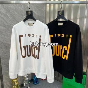 gucci コピー スーパーコピー パーカー 1921 ロゴ 白 / 黒 グッチ コピー ユニセックス ヴィンテージ風 2026秋冬コーデkidying269j89Lv