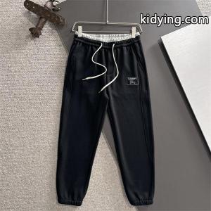 ディープブラック 裏起毛 秋冬パーカージョガーパンツ バーバリー コピー burberry コピー コピー  ロゴタグ付きkidying26u0zuSv