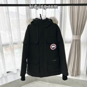 ダークグレー 2026秋冬 高級感漂う カナダグース コピーブランド Canada goose コピーブランド コピー ダウンジャケットkidying264DmaSD