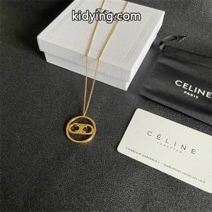 celine コピー セリーヌ コピー スーパーコピー 2026秋冬新作 トリオンフサークル ゴールドチェーンネックレスkidying26PX9vCa