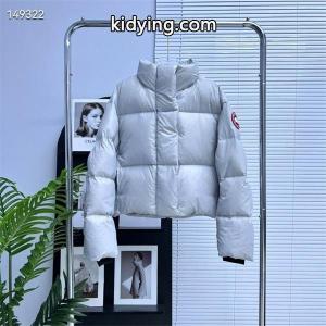 カナダグース コピーブランド Canada goose コピーブランド 2026秋冬 ライトグレー 上品ショートダウンジャケット 偽物kidying26Gf09Lj