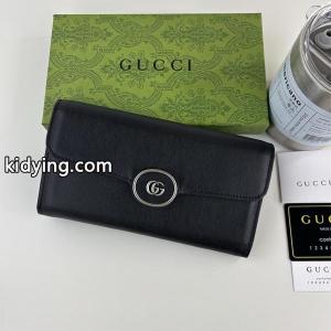 gucci コピー コピー 長財布 シックな ブラックレザー エレガント デザイン おしゃれ 新作 グッチ コピーkidying26b0PfyC