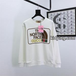 グッチ コピー コピー ノースフェイスコラボ ロゴクルー スウェット トレーナー ホワイト モード系 gucci コピーkidying264nCyqa