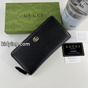 グッチ コピー スーパーコピー 長財布 ブラックレザー ラウンドジップ シンプルで高級感ある 売れ筋 gucci コピーkidying26euCmOn