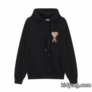 AMI PARIS 偽物 パーカー 柔軟 カジュアル シルエット美 優良 激安 フーディー アミ パリスkidying26HHvqCq