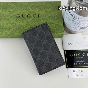 グッチ コピー コピー 名刺入れ GGキャンバス ブラック シルバーGGロゴ 高品質 シンプル gucci コピーkidying26W5ny0f