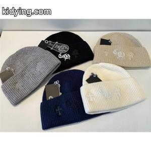 CHROME hearts コピー スーパーコピー CHロゴ 刺繍 ニット帽 高品質 ストリート カジュアル クロムハーツ コピーkidying26jKTHjC