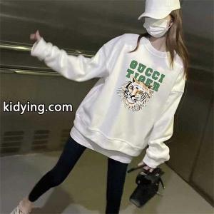 gucci コピーブランド コピー 話題の タイガーモチーフ プリント スウェット トレーナー ホワイト 売れ筋 グッチ コピーブランドkidying26K5jyma