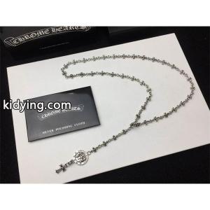 クロムハーツ コピーブランド スーパーコピー 象徴的 荘厳 シルバーネックレス コイン＆クロスモチーフ CHROME hearts コピーブランドkidying26SrWLzm