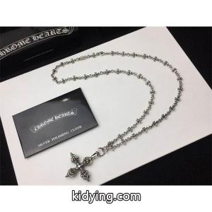 CHROME hearts コピー 偽物 華やか 高品質 ネックレス フラワークロスチェーン クロムハーツ コピーkidying26qeuiqa
