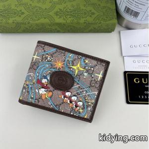 グッチ スーパーコピー 偽物 二つ折り財布 ドナルドダック GGキャンバス コンパクトデザイン 人気N級品 gucci スーパーコピーkidying260Pji0n