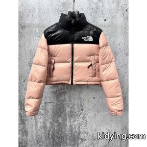 ノースフェイス コピー ショートダウンジャケット おしゃれ 柔らか 暖か ブラウン THE NORTH face ブランド コピーkidying269bi8fu
