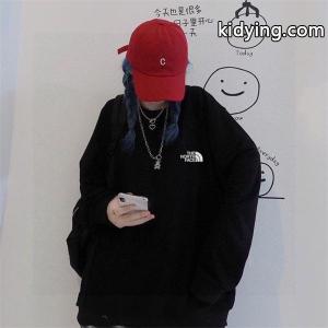 ノースフェイス 偽物  パーカー クラシックロゴ カジュアル ベーシック グレー THE NORTH face コピーkidying26X5nSHj