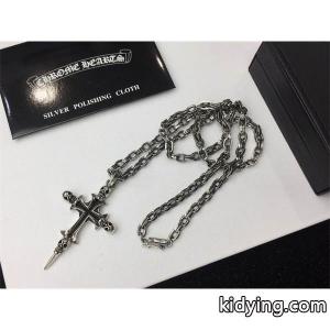 CHROME hearts コピー コピー 精巧 力強い シルバーネックレス ダガークロス ペンダント クロムハーツ コピーkidying26iCSbCa