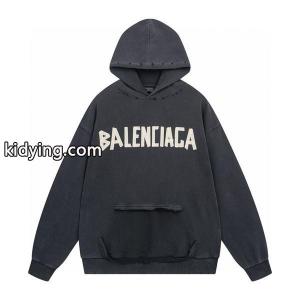 balenciaga コピーブランド コピー 激安 バレンシアガ コピーブランド 25SS 新作 フーディ パーカー メンズ レディース兼用 ヴィンテージ加工 オーバーサイズ ストリート カジュアル トレーナーkidying26ya49rq