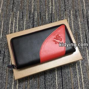 CHRISTIAN louboutin コピー コピー 重厚 クール 精緻 ブラック レッド 長財布 クリスチャンルブタン コピーkidying26y8zCSr
