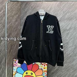 ルイヴィトン コピー 偽物 クラシック 上質  溢れる ブラック フーディー パーカー LOUIS vuitton コピーkidying26HL9Lza