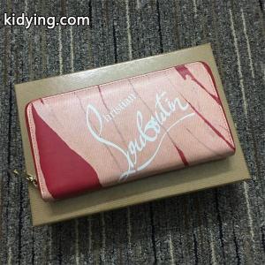 クリスチャンルブタン コピーブランド スーパーコピー 柔らか 華麗 上質 ピンク ロゴ 長財布 CHRISTIAN louboutin コピーブランドkidying26TvaOTf