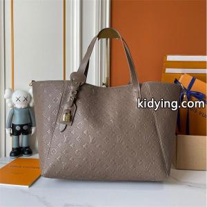 LOUIS vuitton コピー コピー トートバッグ エンボス モノグラム レザー グレージュ ルイヴィトン コピーkidying264jO59z