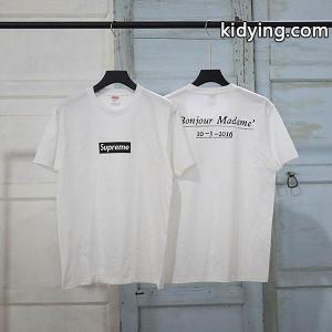 supreme コピーブランド ボックスロゴ コピー tシャツ 半袖 ゆるやかなシルエット 無地のデザインで合わせやすいkidying26qqiqui