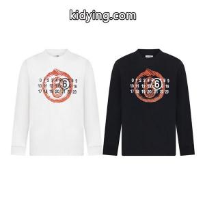 Maison Margiela 偽物 アーティスティック フレッシュ 魅力 ロングスリーブ Tシャツ メゾンマルジェラkidying264TH1vC