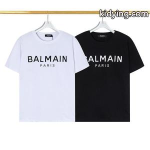フォトプリントが前面に大きくプリントbalmain コピーロゴメンズｔシャツスーパーコピーkidying26zSTnWr