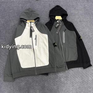 ストーンアイランド 偽物 フードパーカー ジップアップ カジュアル スウェット STONE ISLANDkidying26m8fiyy