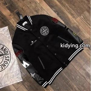 STONE ISLAND 偽物 スタジャン ヴァーシティジャ...