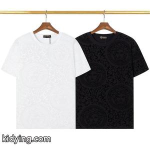 ヴェルサーチ コピー コピーversace コピー赤字超特価セールトレンド大きめサイズビッグシルエットｔシャツ赤色ダーブルーブラックkidying26nGvyua