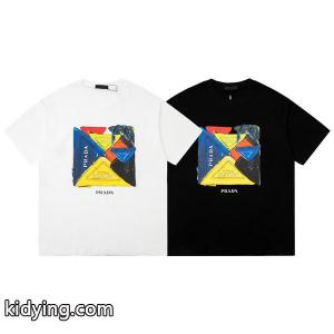 着心地満点 プラダ コピー prada コピー  半袖Tシャツ春夏新作 有名人同じアイテム _メンズファッション_スーパーコピーブランド激安通販 専門店kidying26b8HjGb