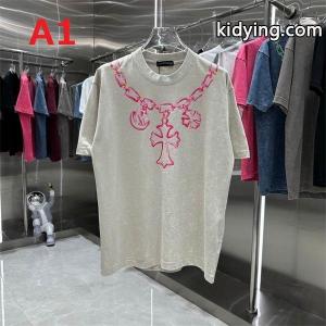 人気の高さ激安通販 流行スタイル春夏新作 クロムハーツ コピー CHROME hearts コピー 半袖Tシャツ 男女兼用_ブランド コピー 激安(日本最大級)kidying26jOvW9j