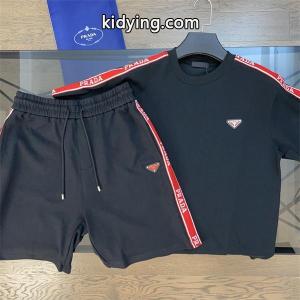 プラダ コピー prada コピー セットアップ春夏新作 お買い得  細身のシルエット_半袖Tシャツ_メンズファッション_スーパーコピーブランド激安通販 専門店kidying26PvSDqi