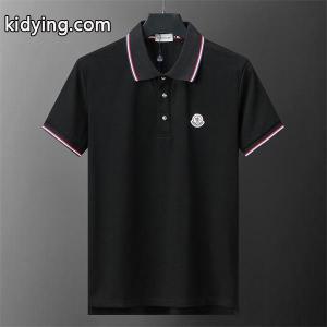 春夏新作moncler ブランド コピーモンクレール ブランド コピーポロシャツコピーのメンズ半袖ポロネックTシャツkidying26qayCKf