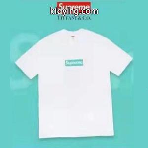 SNSで話題沸騰中 supreme コピーブランド × コピーブランド tiffany & CO コラボレーション ティファニー コピーブランド偽物半袖tシャツ ユニセックス 大人気kidying26rG955D