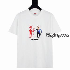 人気アイテムシュプリーム コピーボックスロゴＴシャツ supreme コピースーパーコピー プリント半袖Ｔシャツkidying26T1TH9b