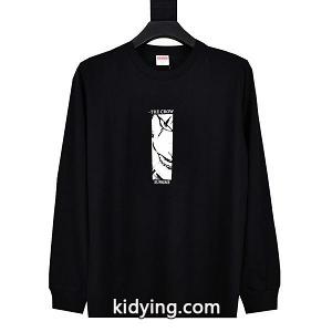 supreme コピー tシャツ コピー 通販 supreme コピー 21FW The Crow カラス長袖Tシャツ シュプリーム コピー カエル 通気性と吸汗性に優れkidying260buSfu