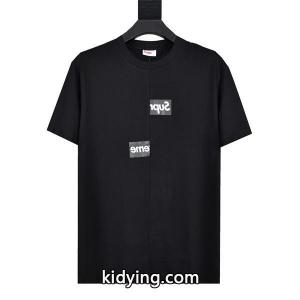 大人のカジュアルスタイル シュプリーム コピー夏色っぽさ supreme コピー x CDG _半袖Tシャツ_メンズファッション_スーパーコピーブランド激安通販 専門店kidying26K1XHbC
