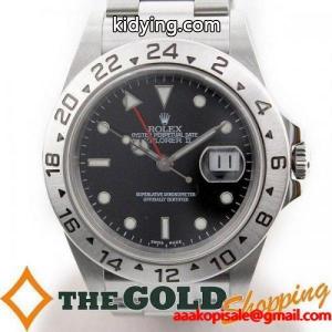 ロレックス コピーブランド エクスプローラーII 16570 F番 黒文字盤 時計 腕時計 メンズ 男性用 rolex コピーブランド :snt-02026:THE GOLD ショッピング ヤフー店 - 通販ショッピングkidying26WrS9Lr